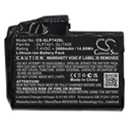 Replacement For Glovii, Glp7421 Battery